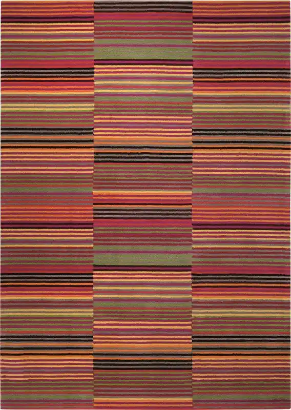Esprit Kurzflor Teppich "Colorpop" rot grün Top-Seller