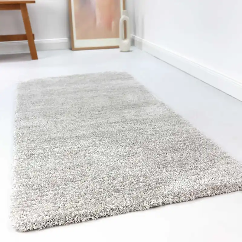Esprit Teppich Hellgrau Creme meliert Hochflor "Relaxx" Solange Der Vorrat Reicht
