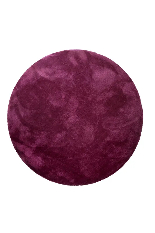 Jetzt Bestellen Teppich Rund Pink Violett Hochflor "Pisa" Homie Living