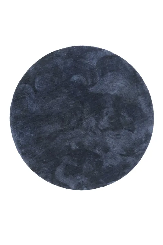 Esprit Teppich Rund Dunkelblau Hochflor "Relaxx" Sonderaktion