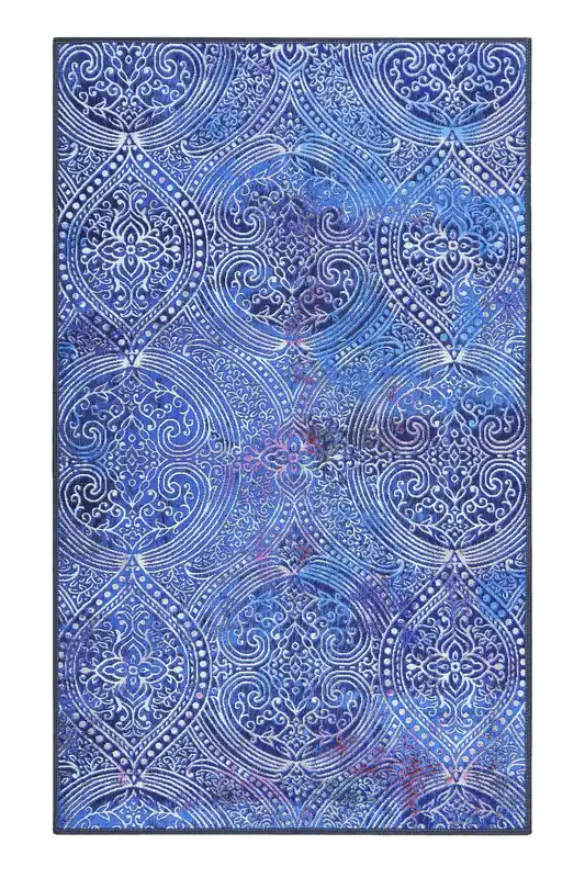 Top-Preis Badteppich Blau Vintage "Louis" WECONhome