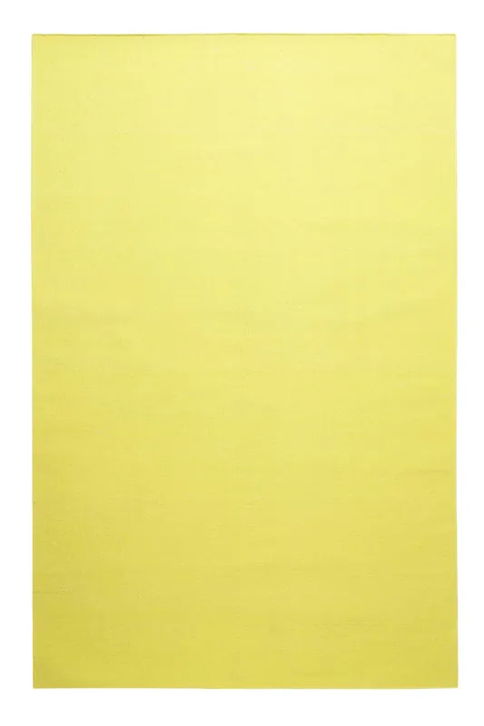 Neu Kelim Teppich Gelb aus Baumwolle "Nizza" Green Looop