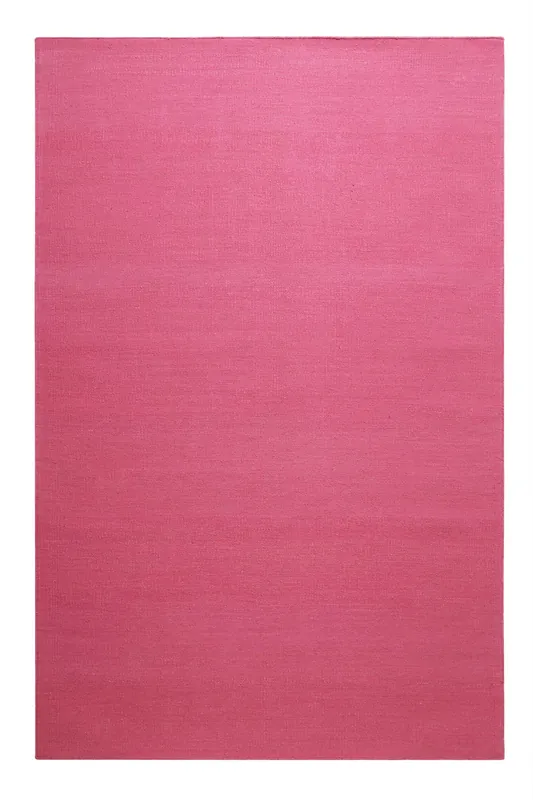 Super-Preis Kelim Teppich Pink aus Baumwolle "Nizza" Green Looop