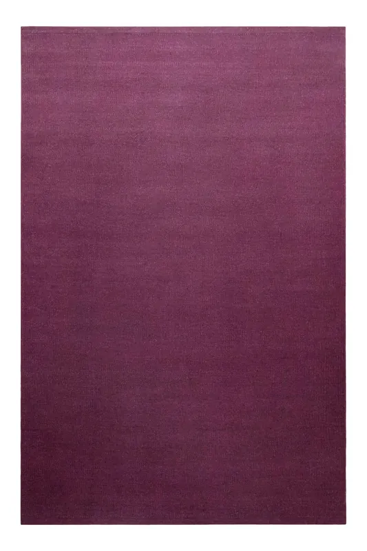 Wochenendangebot Kelim Teppich Lila Violett aus Wolle "Perpignan" Green Looop