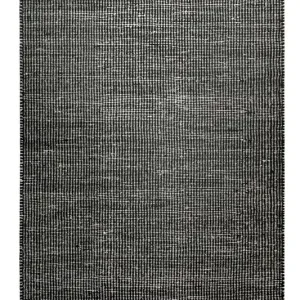 Kelim Teppich Grau Schwarz aus Jute & Wolle "Toulouse" Green Looop Beliebt