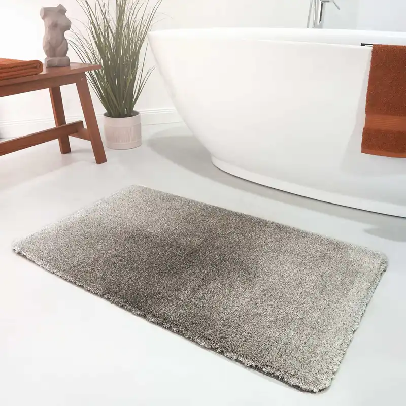 Heißes Angebot Badteppich Taupe meliert "Luuk" WECONhome Basics