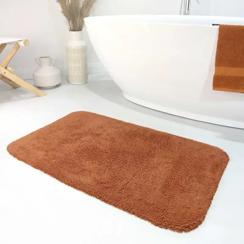 Finale Aktion Badteppich Terracotta "Ole" WECONhome Basics