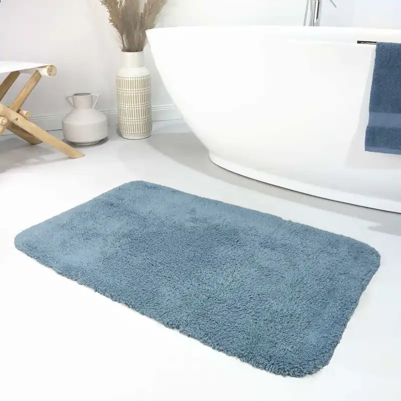 Jetzt Kaufen Badteppich Blau "Ole" WECONhome Basics