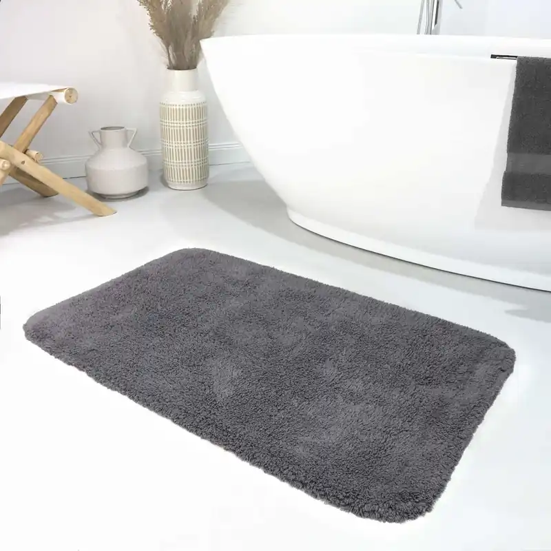 Badteppich Grau "Ole" WECONhome Basics Beliebt