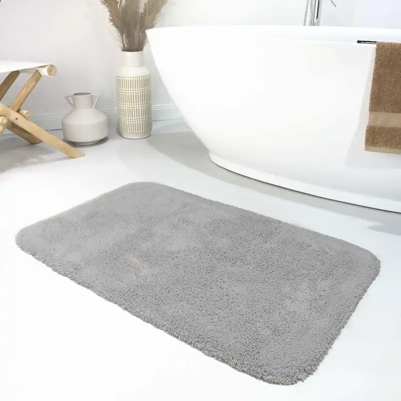 Badteppich Hellgrau "Ole" WECONhome Basics Sofort Bestellen