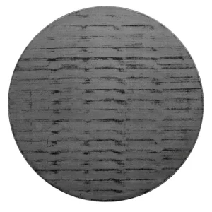 Ausverkauf Teppich Rund Anthrazit "Emma" WECONhome Basics