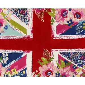 Garantierte Lieferung Teppich Bunt aus Wolle "Bloom Kingdom" Accessorize