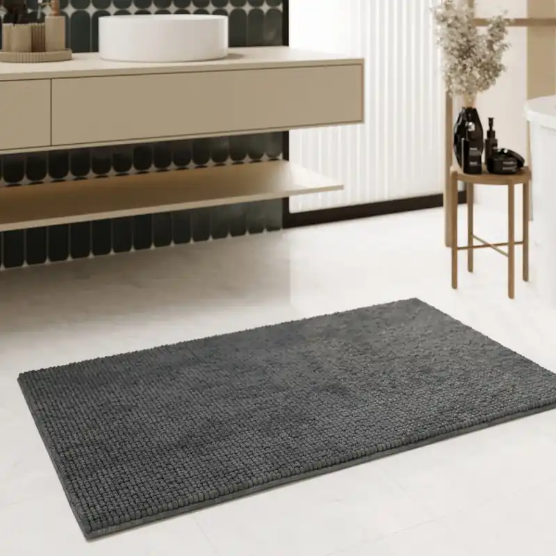 Badteppich Grau "Balu" WECONhome Basics Super-Preis