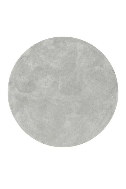 Teppich Rund Hellgrau Hochflor "Emilia" WECONhome Basics Neu Im Sortiment