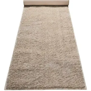 Neu Teppich Beige Sand Hochflor "Fanny" WECONhome Basics
