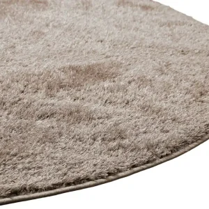 Top-Preis Teppich Rund Beige Sand Hochflor "Fanny" WECONhome Basics