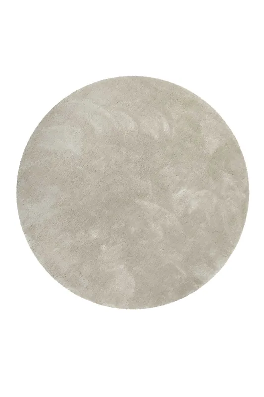 Jetzt Kaufen Teppich Rund Beige Grau Hochflor "Emilia" WECONhome Basics