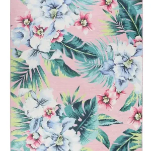 Garantierte Lieferung Accessorize Teppich 160x230 Pink Blumenmuster