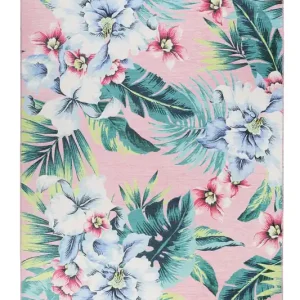 Preiswert Accessorize Teppich 190x290 Pink Blumenmuster