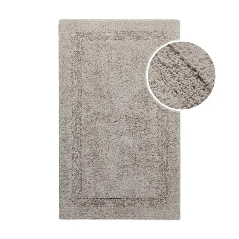 Badteppich Greige "Knut" WECONhome Basics Preis Gesenkt