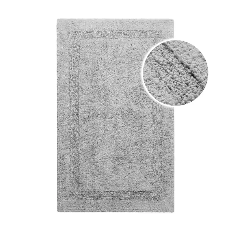 Zertifiziert Badteppich Licht Grau "Knut" WECONhome Basics