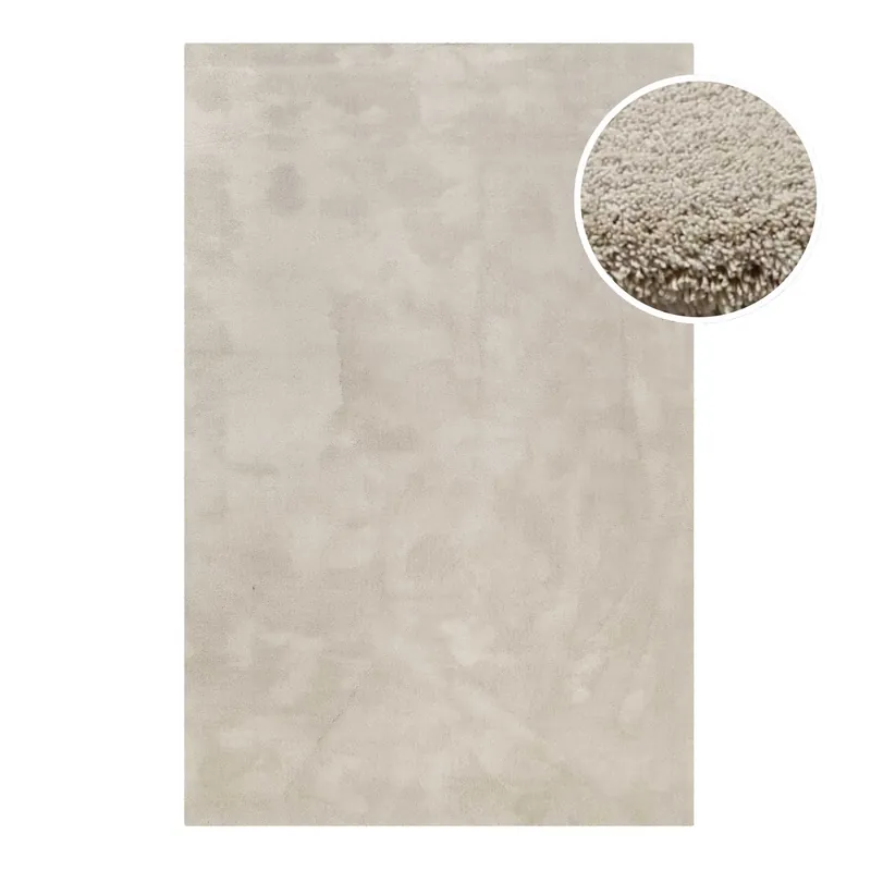 Aktuell Teppich Beige Hochflor "Vanessa" WECONhome Basics