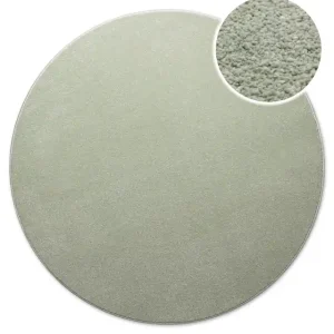 Solange Der Vorrat Reicht Kurzflorteppich Rund Licht Grün "Freja" WECONhome Basics