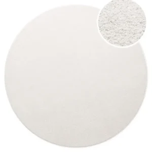 Kurzflorteppich Rund Creme Weiß "Freja" WECONhome Basics Neu Im Sortiment