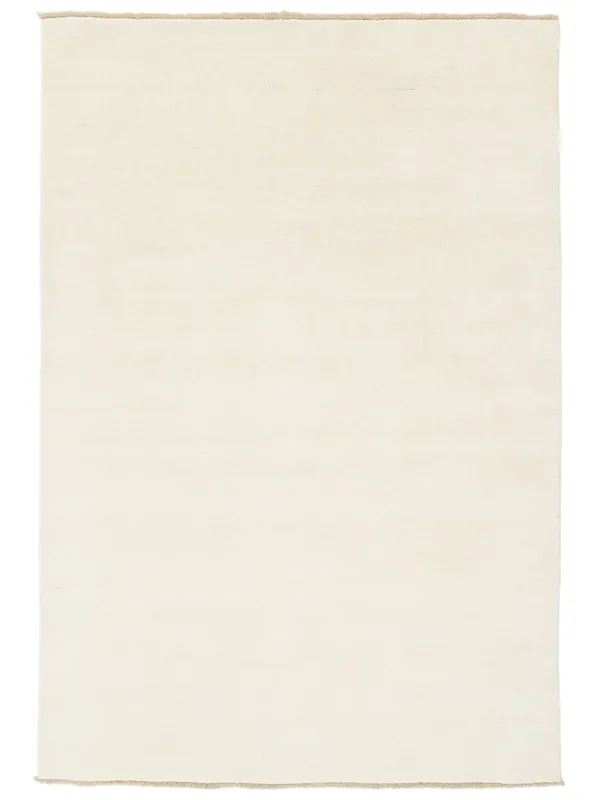 Rugvista premiumHandloom fringes - ElfenbeinweißWollteppich200 x 300 cm Super-Preis