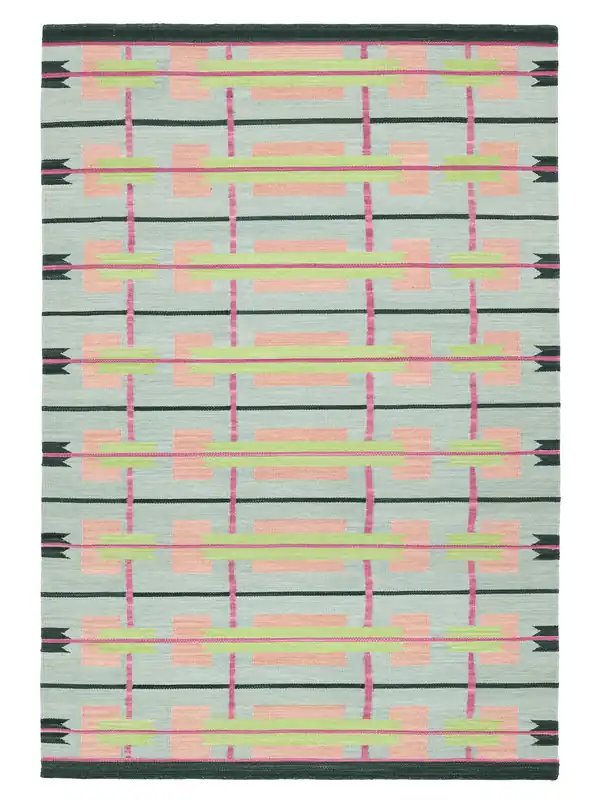 Online Kaufen Rugvista coreSigrid - Grün / MehrfarbigWollteppich200 x 300 cm