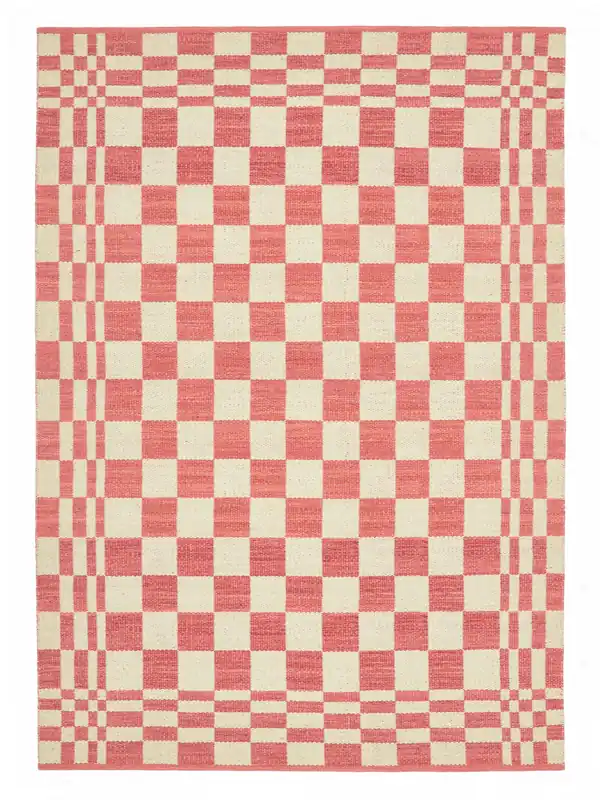 Top-Angebot Rugvista coreTango - Rosa / ElfenbeinweißWollteppich200 x 300 cm