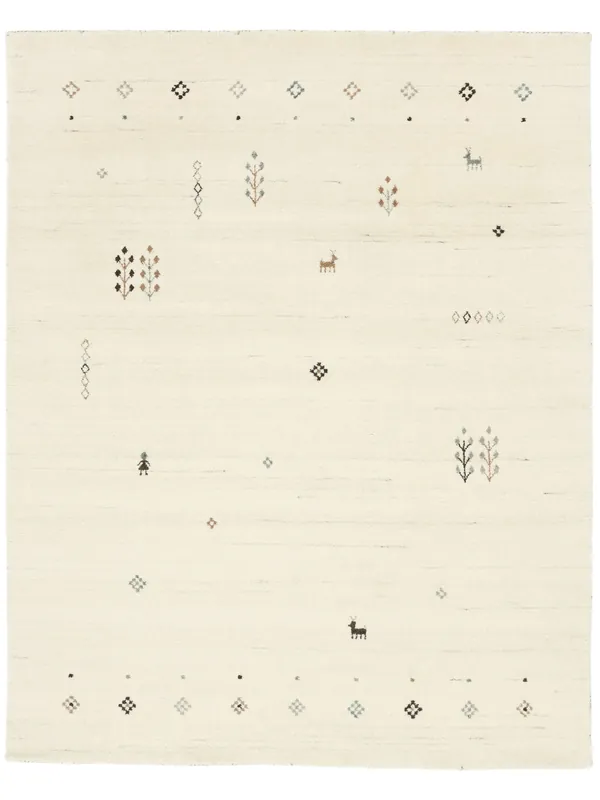 Rugvista premiumGabbeh Giza - NaturweißWollteppich200 x 300 cm Saisonangebot