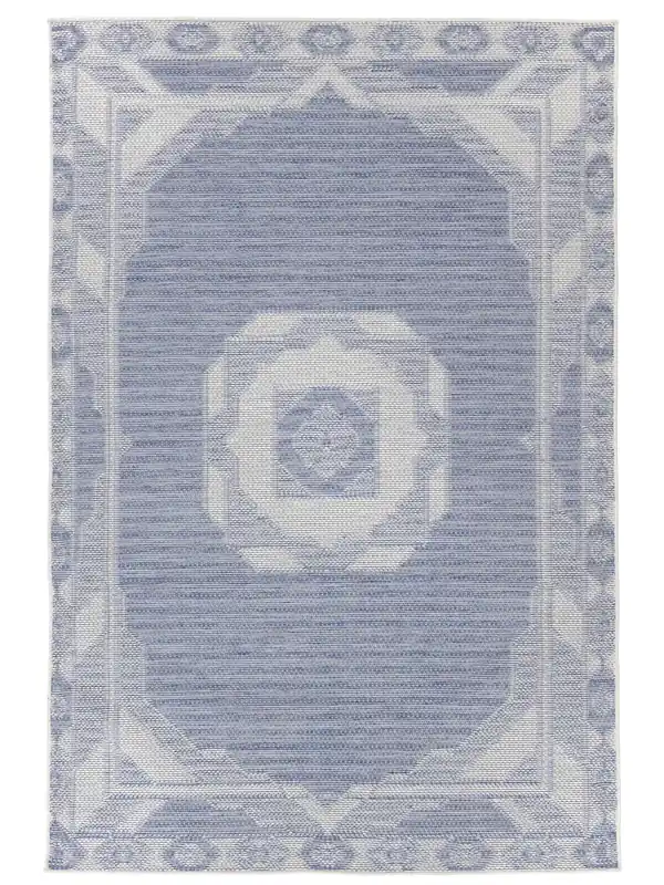 Neue Kollektion Rugvista essentialSafi - Blau / WeißTeppich160 x 230 cm