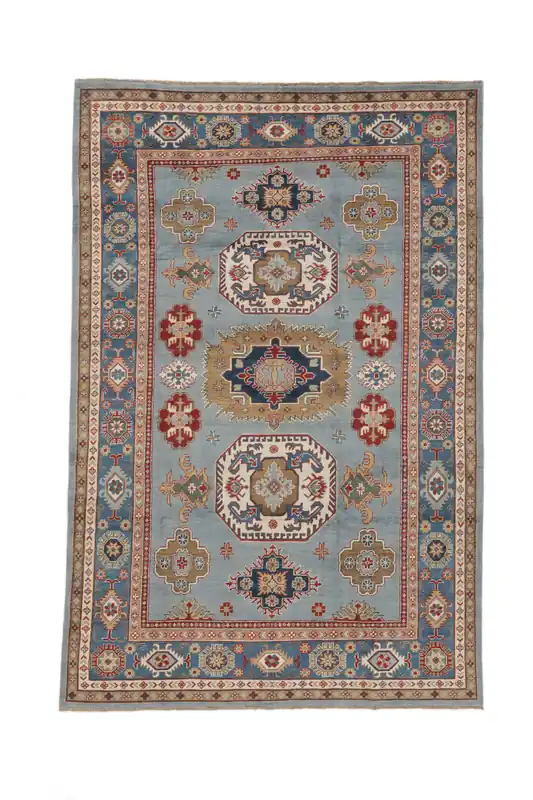 One-of-a-kindKazak FineHandgeknüpftTeppichBraun / Dunkelgrau189 x 289 cm Beliebt