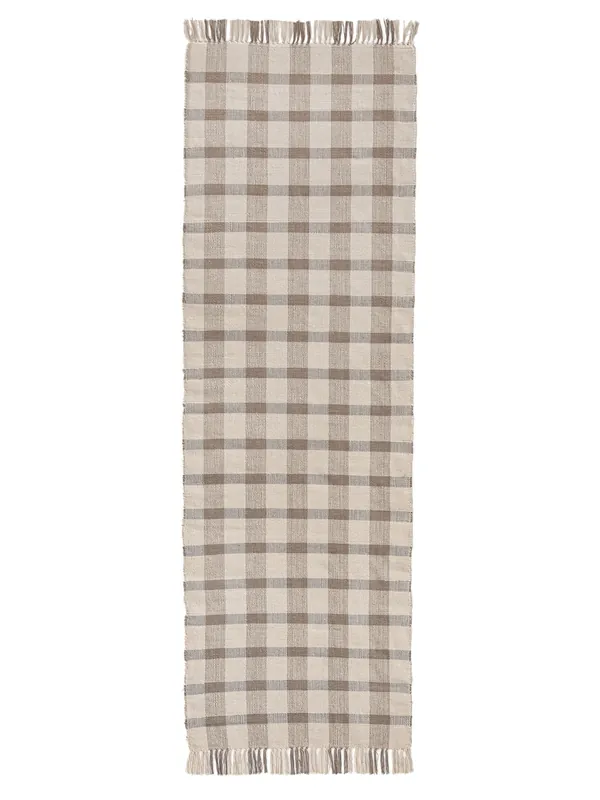 Rugvista essentialHaven - Hellbraun / NaturweißBaumwollteppichLäufer80 x 250 cm Sichere Zahlung