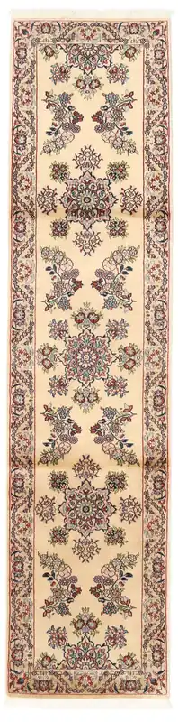 AuthentischSaroughHandgeknüpftTeppichBeige / BraunLäufer72 x 299 cm Abverkauf