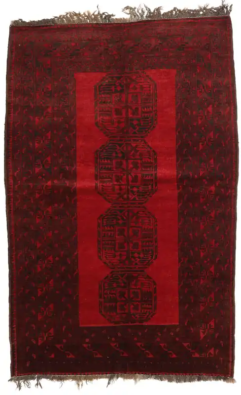 One-of-a-kindAfghan Khal MohammadiHandgeknüpftTeppichDunkelrot134 x 203 cm Knallerangebot