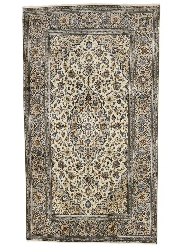 Keshan PatinaHandgeknüpftTeppichBraun / Orange191 x 322 cm Ausverkauf