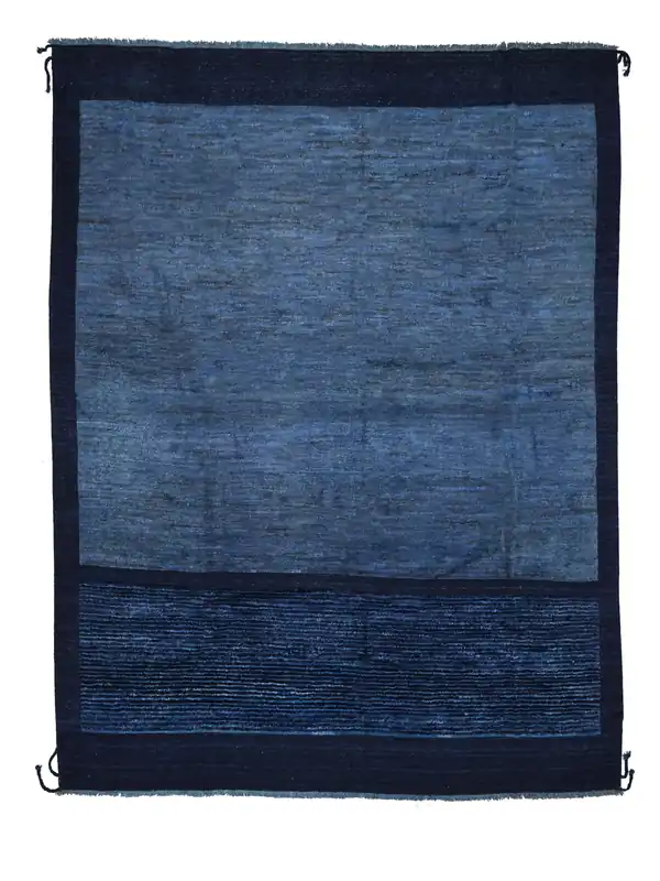 AuthentischBerber ColourfulHandgeknüpftWollteppichDunkelblau / Schwarz300 x 400 cm Mega-Angebot