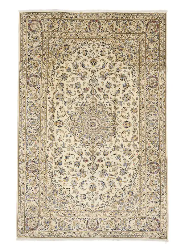 One-of-a-kindKeshanHandgeknüpftTeppichOrange / Braun200 x 300 cm Direkt Vom Hersteller