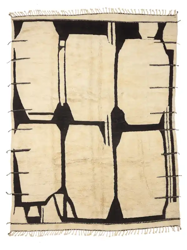 Sonderaktion ÄktaBerber Moroccan - Mid AtlasHandgeknüpftWollteppichOrange / Beige320 x 406 cm