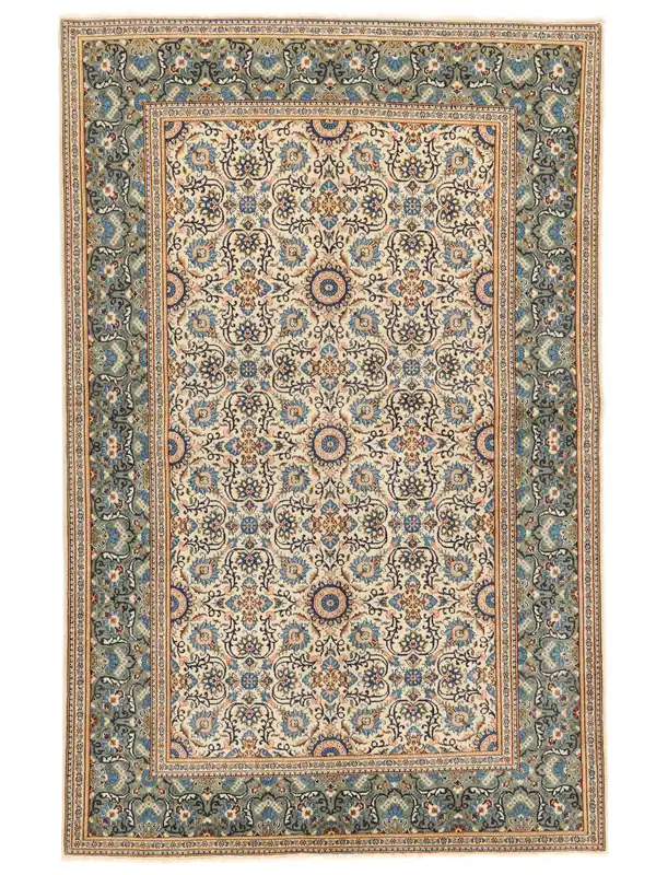 One-of-a-kindKeshan Fine OldHandgeknüpftTeppichBraun / Orange136 x 210 cm Online Kaufen