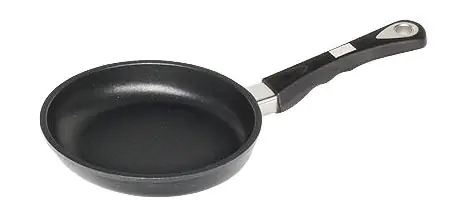 Expressversand AMT Gastroguss Bratpfanne 20cm flach beschichtet H=4cm nicht induktionsfähig