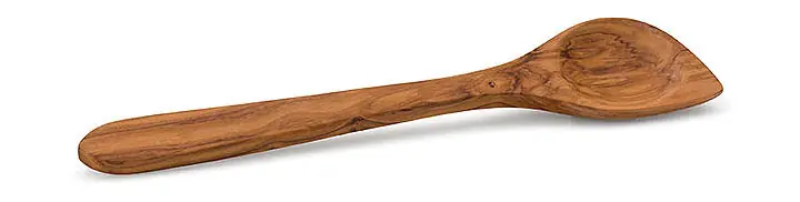 Continenta Kochlöffel mit Ecke 30 cm Olivenholz Neu