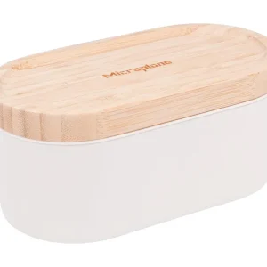 Microplane Reibe mit Auffangbehälter 3-tlg. Speciality Cashmere Weiß Begrenztes Angebot