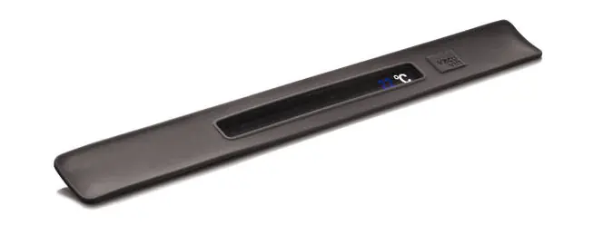 Billig Vacu Vin Snap Thermometer 26 cm schwarz