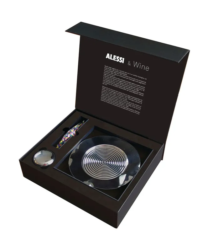 Alessi Wein-Geschenk-Set 3-tlg. Alessi & Wine mehrfarbig Letzte Chance