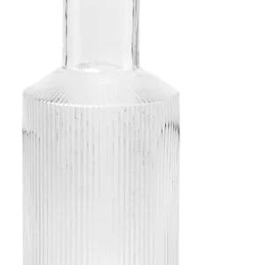 Rabatt ferm LIVING Karaffe 1,0 l Ripple klar