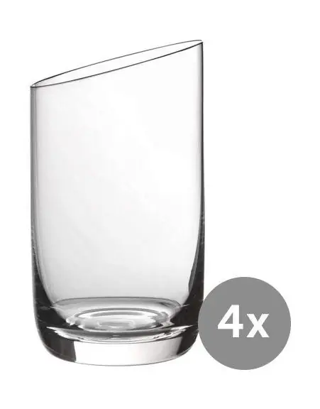 Saisonangebot Villeroy & Boch Wasserglas 4er-Set NewMoon klar