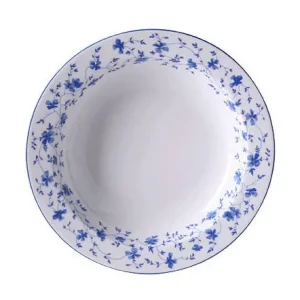 Arzberg Suppenteller 23 cm Fahne Form 1382 Blaublüten Neu Im Sortiment